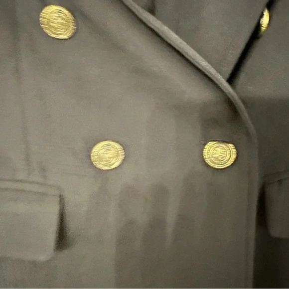 Elie Tahari Double Breasted Long Sleeve Black Blazer Jacket Size 8 NWT - Picture 3 of 10